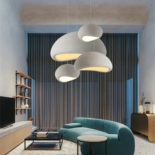 Modern Wabi-Sabi LED Pendent Mains Lights