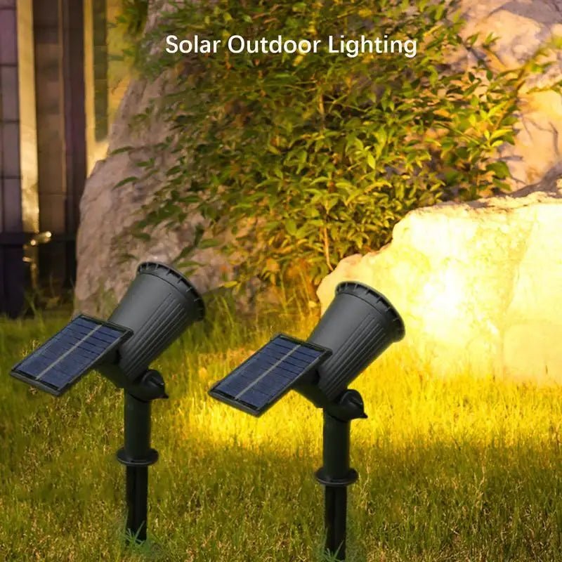 Waterproof Solar LED Garden Spotlight - Carry Light