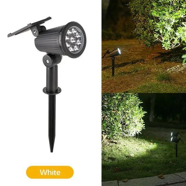 Waterproof Solar LED Garden Spotlight - Carry Light