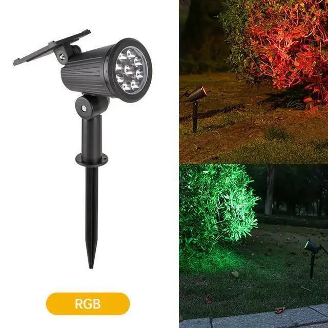 Waterproof Solar LED Garden Spotlight - Carry Light