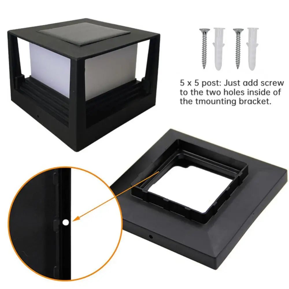 Waterproof Solar Post Light - Carry Light