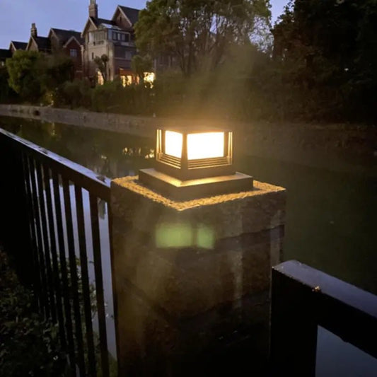 Waterproof Solar Post Light - Carry Light