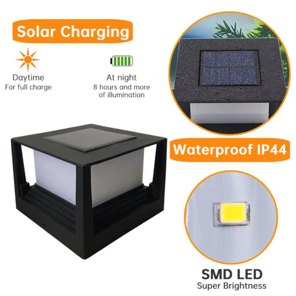 Waterproof Solar Post Light - Carry Light
