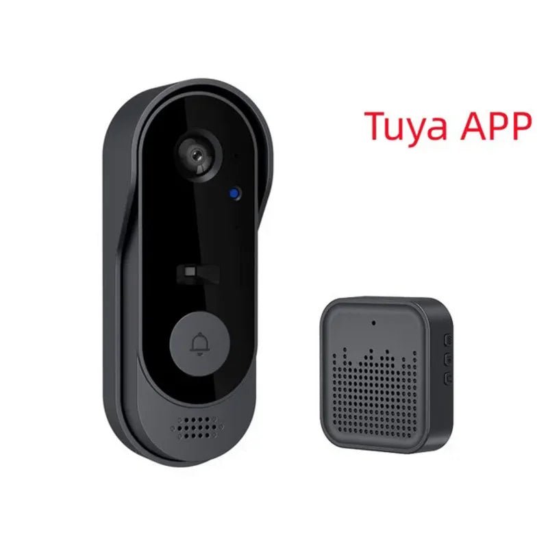 WiFi HD Doorbell with Wireless Camera and IR Video Intercom - Carry Light